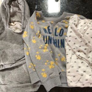 Gap, Burt’s bees and old navy girls tops